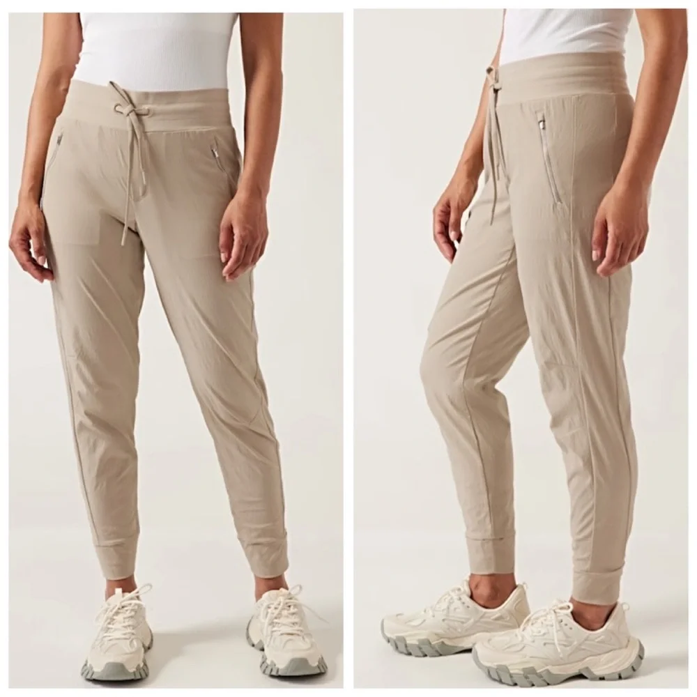 🔥 ATHLETA Trekkie North Jogger Lightweight Pants & 2-Way Stretch NWT’S-$90 - Picture 4 of 7